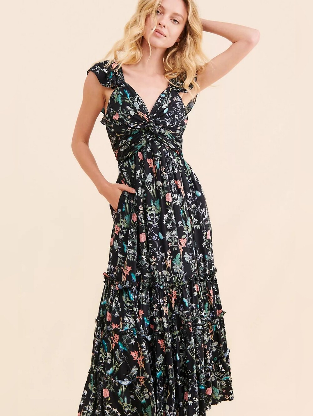 Anthropologie Let Me Be Sweetheart Midi Dress SP